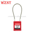 Wire Locks,Long Shackle Top Security Safety Padlock,Color padlock